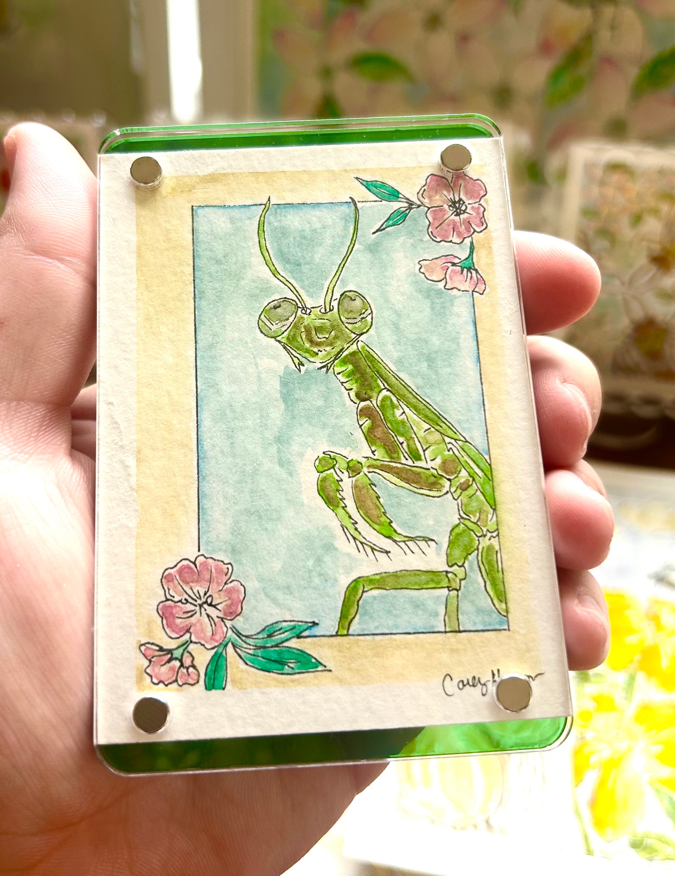 Wise Mantis Original Magnet